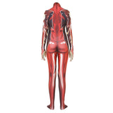Déguisement Adulte Femme The Flash Combinaison Rouge Costume Carnaval