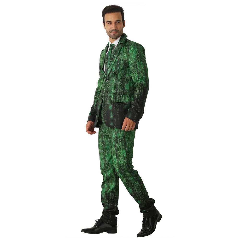 Déguisement Adulte Homme Costume Mr. Date  Suitmeister Vert