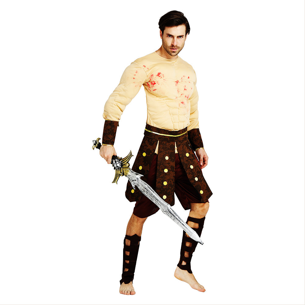 Déguisement Adulte Homme Soldat Sparte Halloween Costume