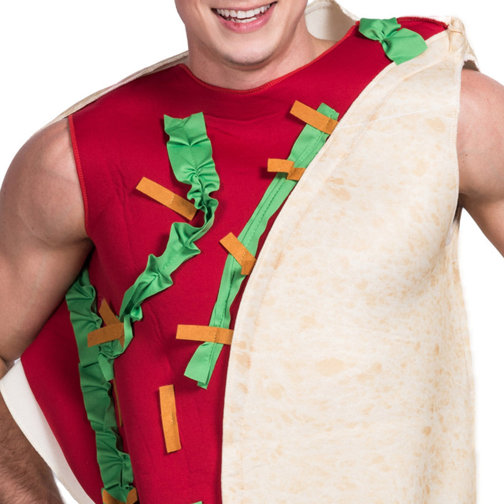 Déguisement Adulte Homme TACO Combinaison Costume Carnaval Halloween