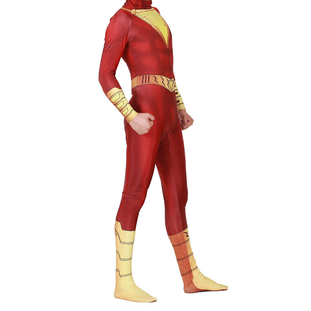 Deguisement Adulte Superhero Shazam Halloween Carnaval Costume
