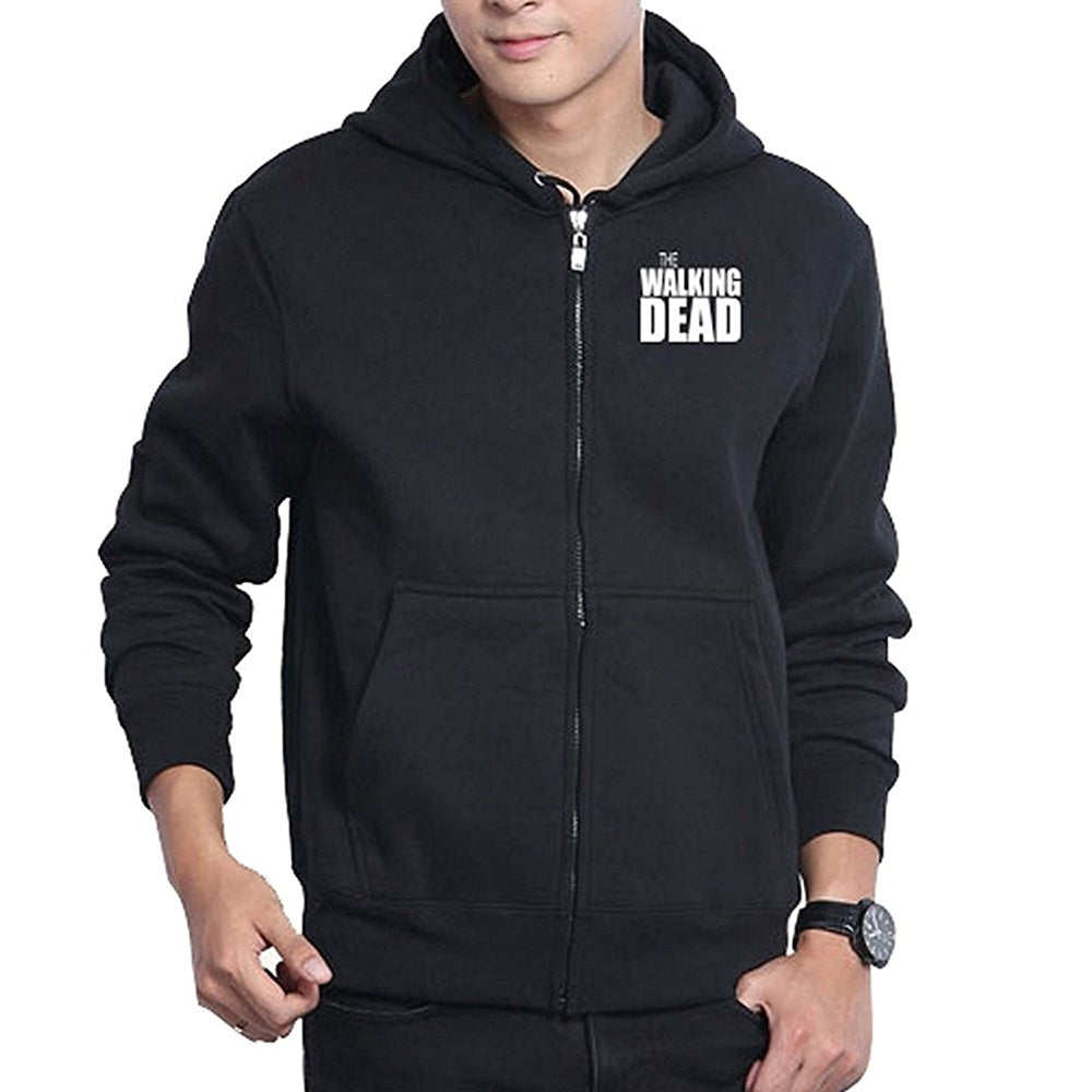 Sweatshirt Officiel The Walking Dead - Logo Post-Apocalyptique - Pour Fans De La Série