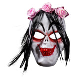Déguisement Crazy Lady Fantôme Masque Horrible Halloween