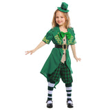 Déguisement Enfant Costume Saint Patrick Fille Carnaval Halloween