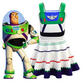 Déguisement Enfant Fille Buzz Lightyear Toy Story 4 Robe Carnaval