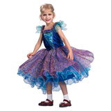 Déguisement Enfant Fille Princesse d' Etoile Stars Robe Violet Carnaval