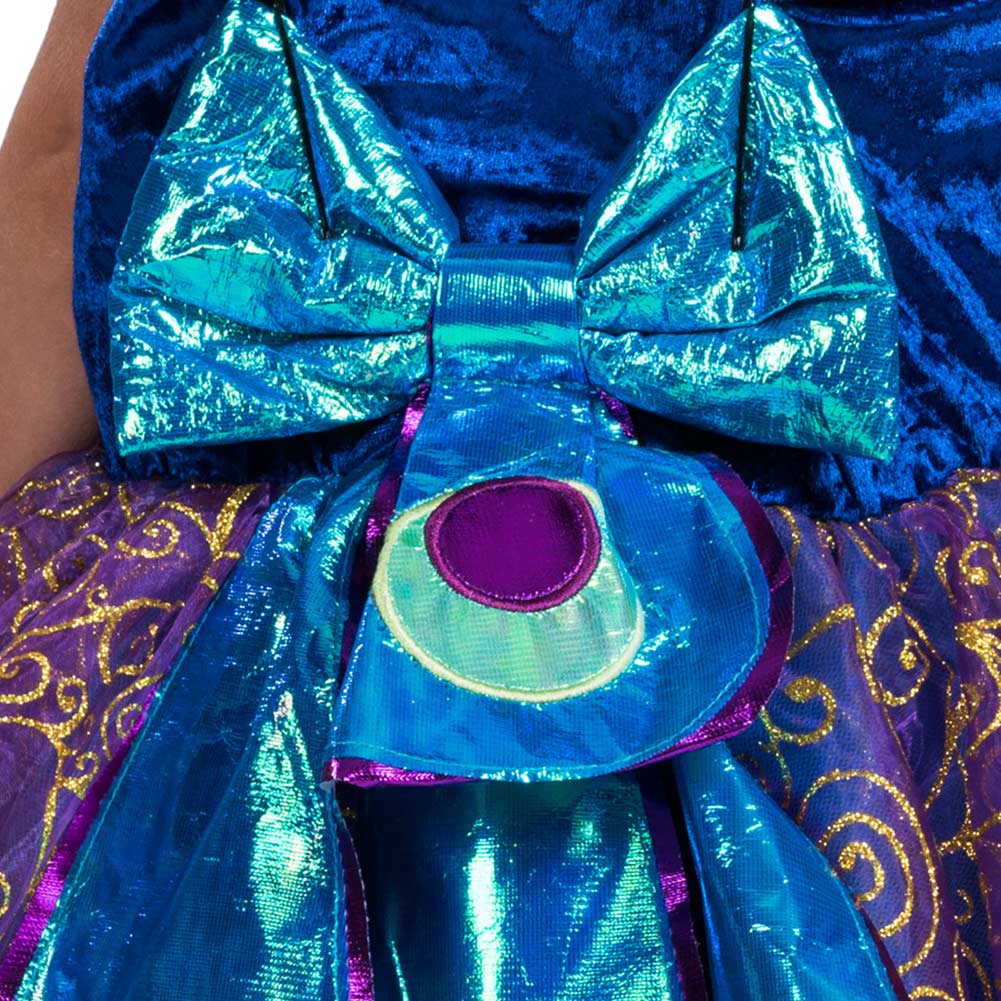 Déguisement Enfant Fille Princesse d' Etoile Stars Robe Violet Carnaval