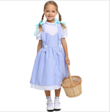 Déguisement Enfant Oz Dorothy Gale Dorothée Robe Costume Carnaval