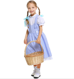 Déguisement Enfant Oz Dorothy Gale Dorothée Robe Costume Carnaval
