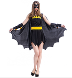 Déguisement Femme Batgirl Mardi Gras Carnaval Halloween