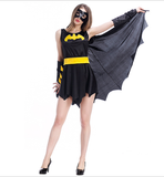 Déguisement Femme Batgirl Mardi Gras Carnaval Halloween