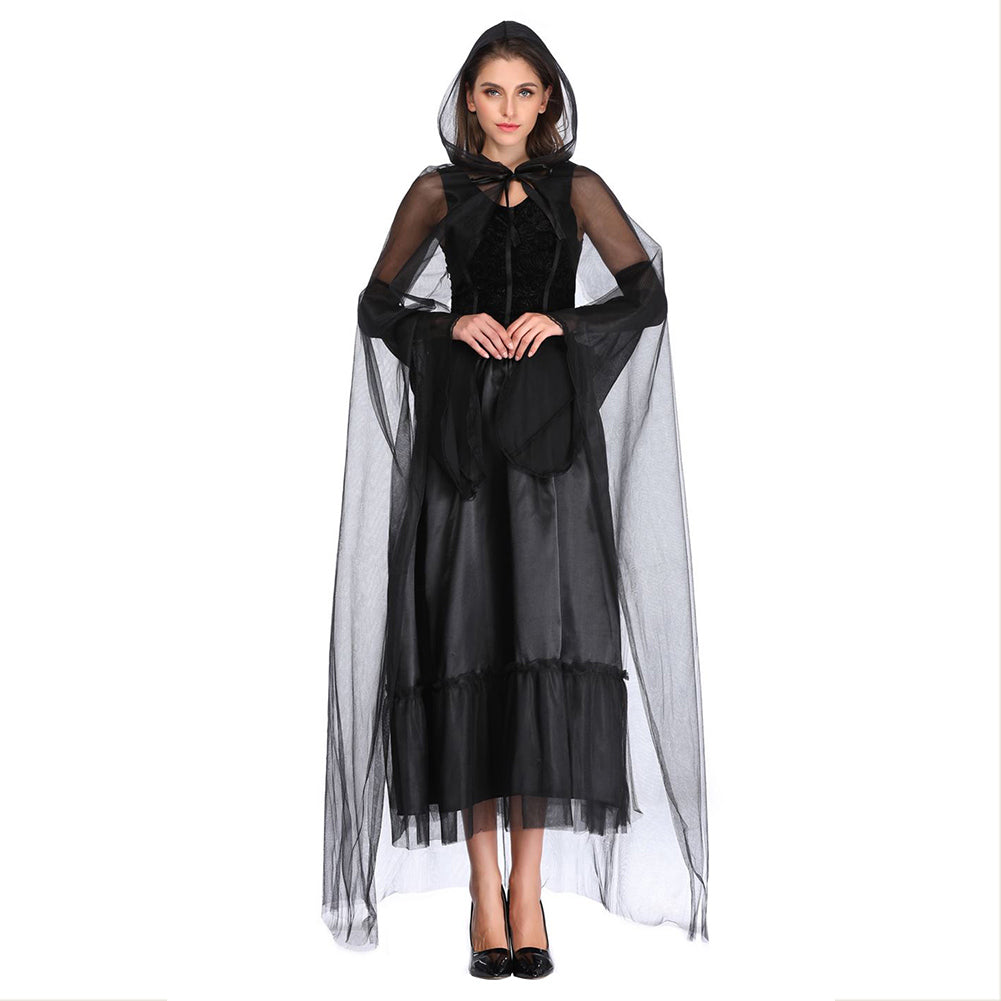 Deguisement Femme Sorcière Vampire Halloween Costume