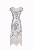 Déguisement Femme des années 20 1920s Charleston Robe Long