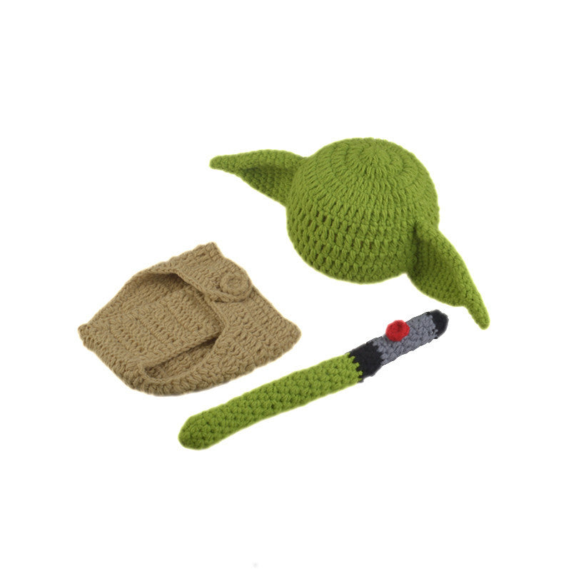 Déguisement bébé Star Wars The Mandalorian Baby Yoda Costume Crochet