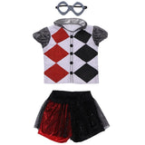 Déguisement Enfant Fille Harry Quinn Robe Halloween