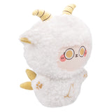 Accessoire Capricorne Blanc Jouet en Peluche Cadeau de Noël