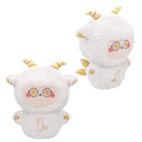 Accessoire Capricorne Blanc Jouet en Peluche Cadeau de Noël