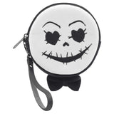 Accessoire Porte-monnaie Réversible Imprimé Crâne d'Halloween Design Original