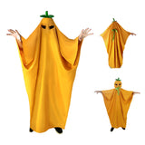 Déguisement Enfant/Adulte Drôle Cape de Citrouille Costume d'Halloween 