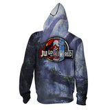 Déguisement Adulte Jurassic World Cosplay Zip Hoodie 3D Costume