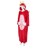 Bébé Dragon Zodiaque Chinois Pyjama en Flanelle Cosplay Costume