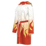Adulte Kimetsu no Yaiba Kyojuro Rengoku Robe de Bain