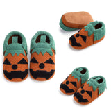 Citrouille d'Halloween Chaussures pour Bébé à Semelles Souples 