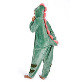 Déguisement Adulte Dinosaures Pyjama pour Animaux en Flanelle Costume