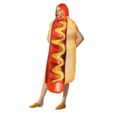 Déguisement Adulte Hot Dog Costume pour Halloween Carnaval
