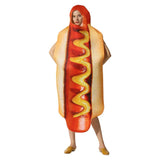 Déguisement Adulte Hot Dog Costume pour Halloween Carnaval