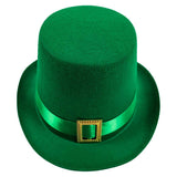 Déguisement Adulte Manteau+Chapeau Costume Vert pour Fête de La Saint-Patrick