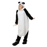 Déguisement Adulte Panda Pyjama pour Animaux en Flanelle Costume