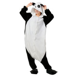 Déguisement Adulte Panda Pyjama pour Animaux en Flanelle Costume