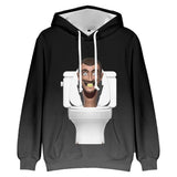 Déguisement Adulte Skibidi Toilet Youtube Sweat-shirt Impression 3D Costume Ver.2