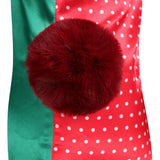 Déguisement Animal Joker Clown Coloré Pour Chien Costume d'Halloween Carnaval