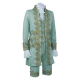 Déguisement Costume Rétro Vert de Prince de Cour Victorien Costume
