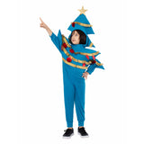 Déguisement Enfant Combinaison Bleu Sapin de Noël Costume