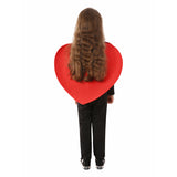 Déguisement Enfant Combinaison Rouge en Forme de Coeur Costume pour Halloween