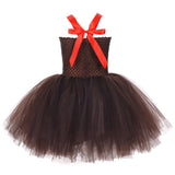 Déguisement Enfant Fille Elk TuTu Robe+Bandeau pour Cheveux d'Noël