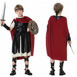 Déguisement Enfant Guerrier Romain Antique Costume d'Halloween