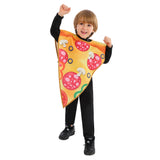 Déguisement Enfant Pizza Costume+Chapeau pour Halloween