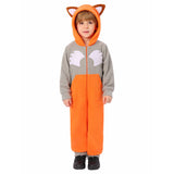 Déguisement Enfant Renard Pyjama Costume pour Halloween