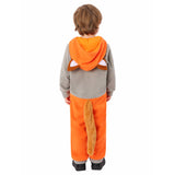 Déguisement Enfant Renard Pyjama Costume pour Halloween