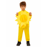 Déguisement Enfant Soleil Jaune Combinasion Costume Cadeau de Noël