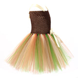 Déguisement Enfant Star Wars Yoda TuTu Robe Costume d'Halloween Carnaval 