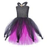 Déguisement Fille Ursula TuTu Robe Violette Costume d'Halloween Carnaval 