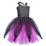 Déguisement Fille Ursula TuTu Robe Violette Costume d'Halloween Carnaval 