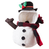 Déguisement Noël Halloween Bonhomme de Neige pour Chat et Chien