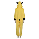 Déguisement Palworld Grizzbolt Pyjama Jaune Imprimé Costume Design Original
