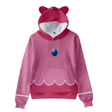 Déguisement Super Mario Princesse Peach Sweat à Capuche Costume